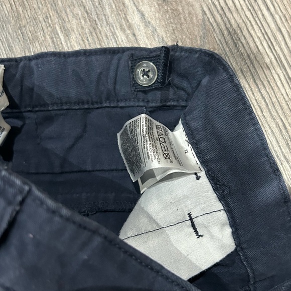 Old Navy skinny navy blue school uniform pants size 12 - Picture 6 of 7